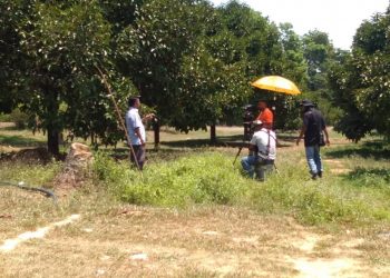 Penggambaran program i-Tani RTM Tajuk: Teknologi Moden Dalam Tanaman (telaga tiub sistem solar) Lokasi: Pusat Latihan Pertanian, Charok Padang, Sik