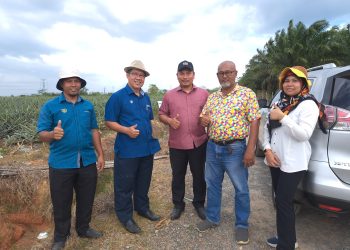 Lawatan ke Ladang Projek Penanaman Betik, Pisang & Nanas