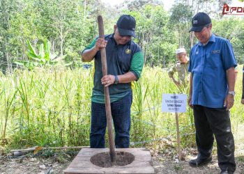 Lawatan Projek Smart Sawah Berskala Besar Asnaf (SBBA)