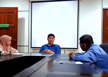 Perjumpaan Timbalan Pengarah Pertanian Negeri Kedah (Pengembangan) bersama Pegawai Pertanian Daerah Pendang